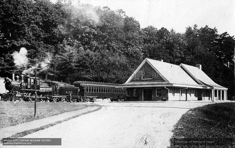 Postcard: Railroad Station, Cooperstown, New York